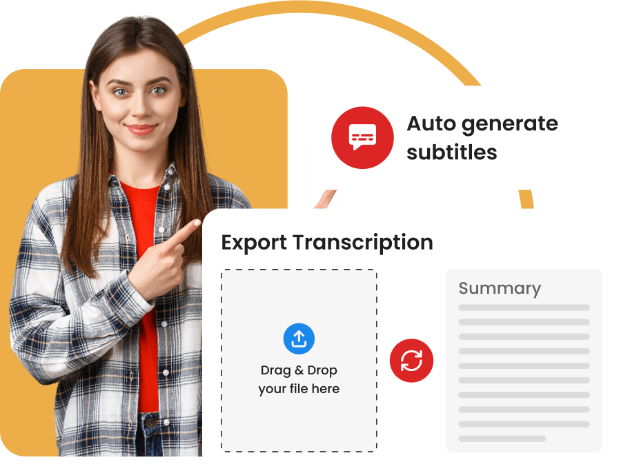 Audio transcription and subtitles